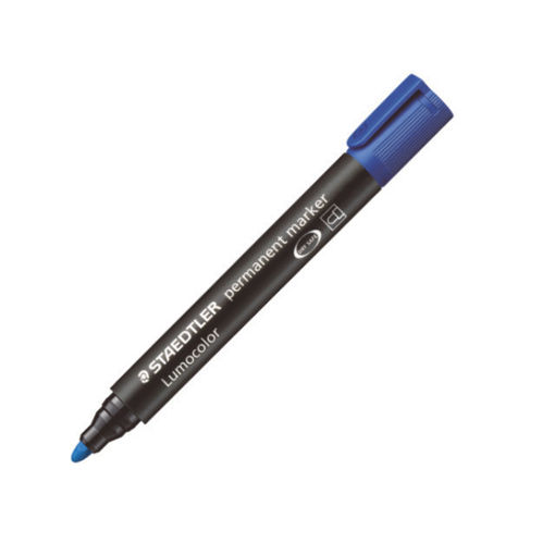 Picture of ST PERMANENT MARKER BULLET BLUE